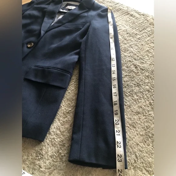 Southern Tide Navy Textured Blazer - Picture 14 of 14